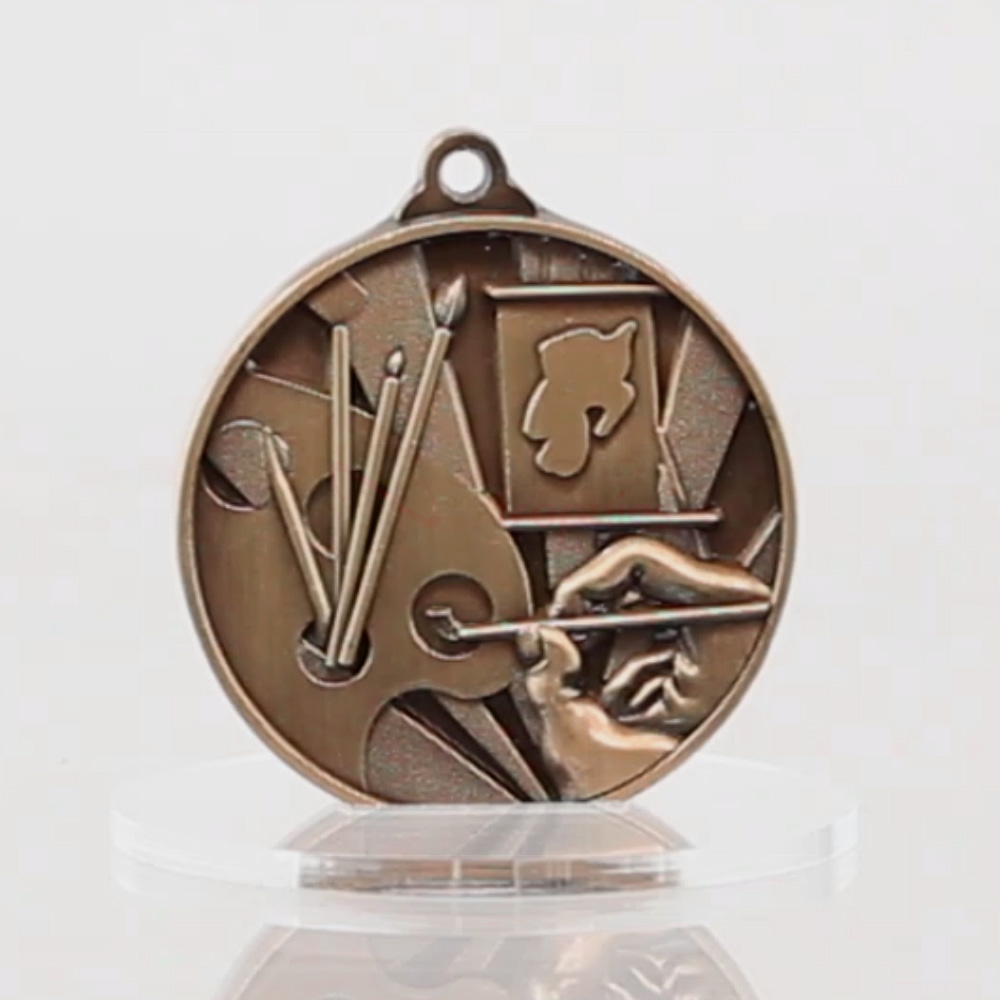 Sunrise Art Medal 50mm Bronze