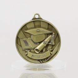 Sunrise Graduate Medal 50mm Gold