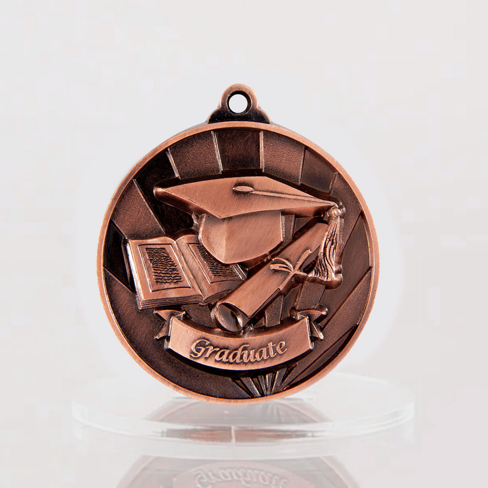 Sunrise Graduate Medal 50mm Bronze