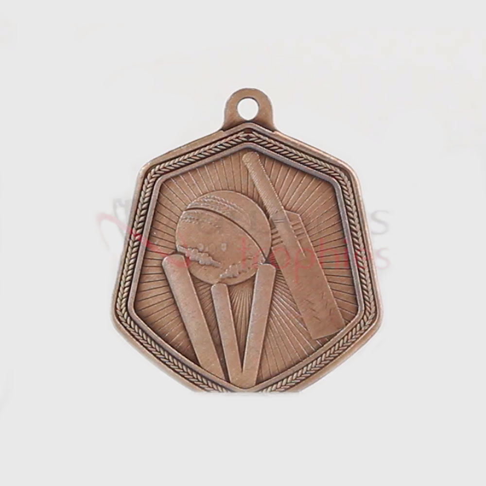 Cricket Falcon Medal Bronze 65mm