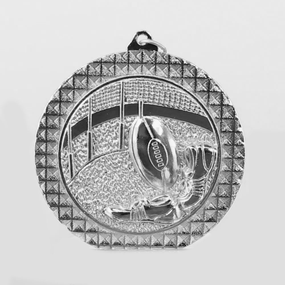 AFL Facet Medal Silver 70mm