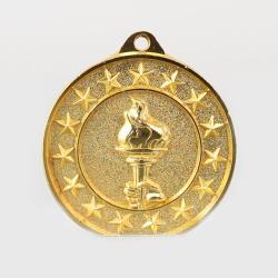 Victory Starry Medal Gold 50mm