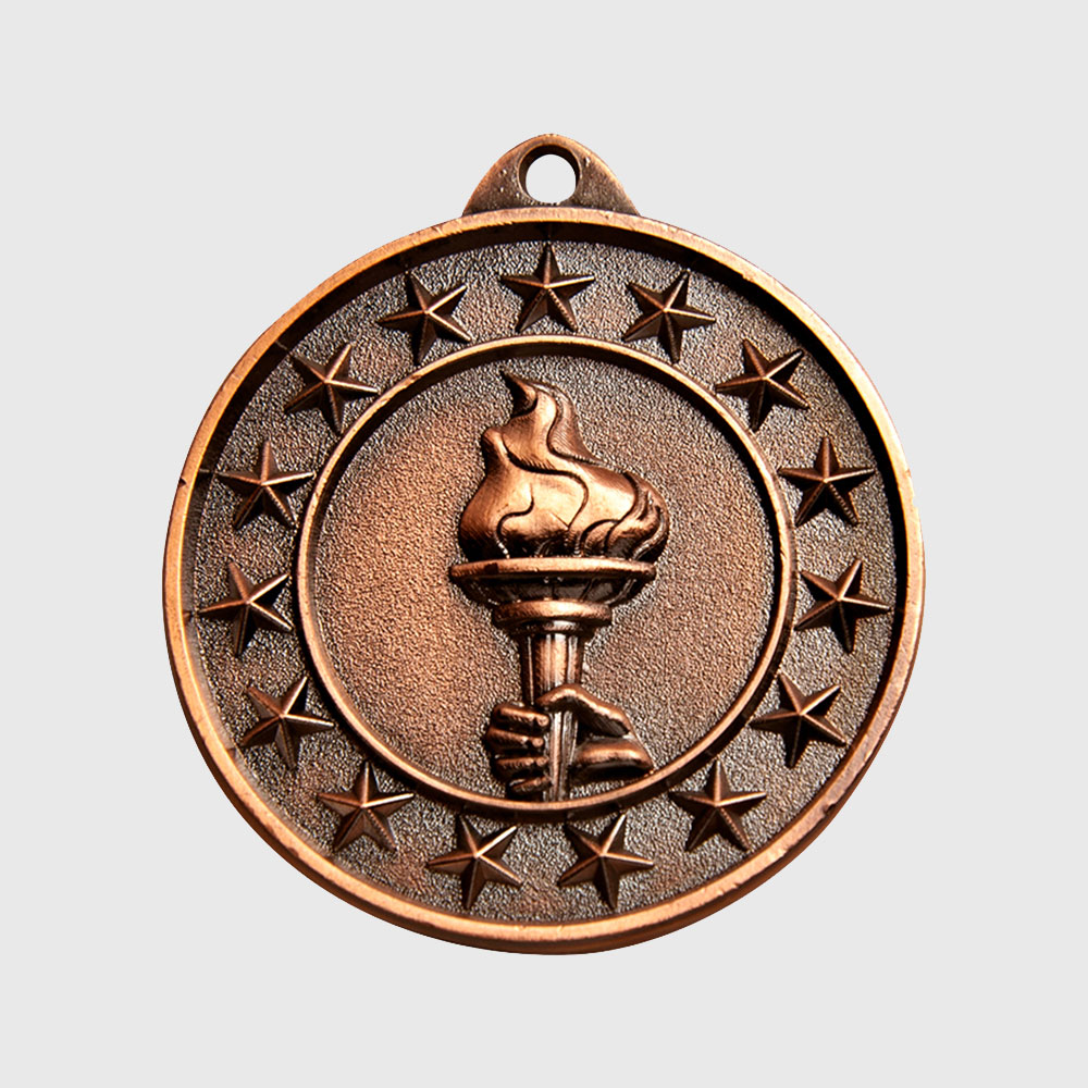 Victory Starry Medal Bronze 50mm