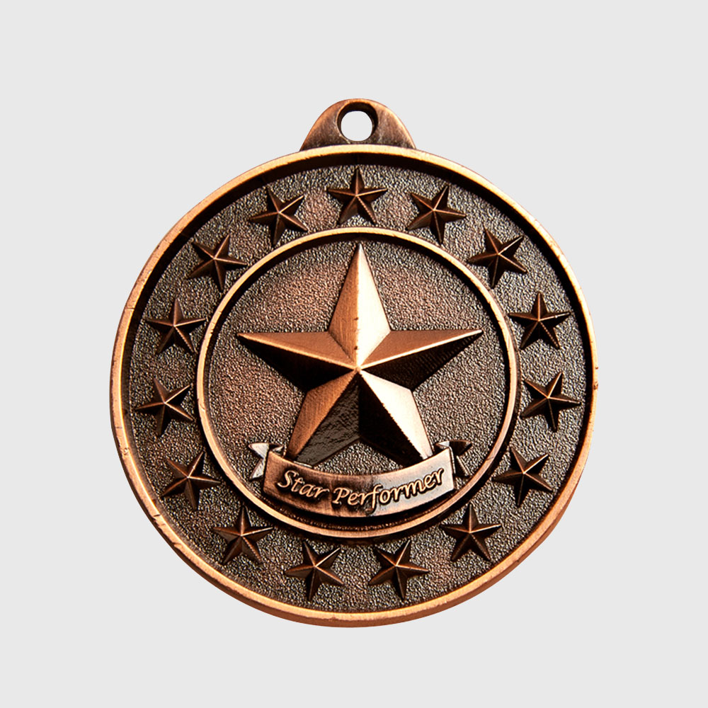 Star Performer Starry Medal Bronze 50mm