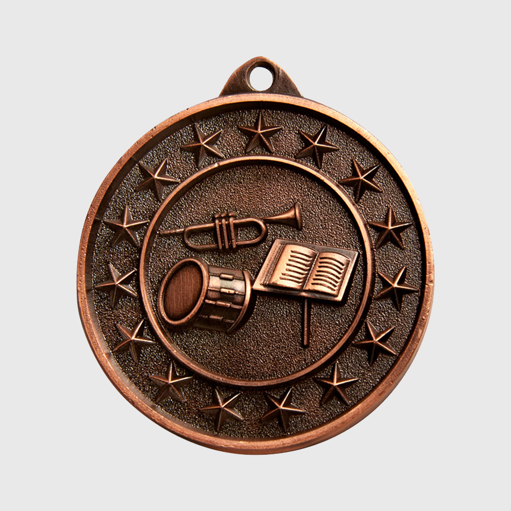 Band Starry Medal Bronze 50mm