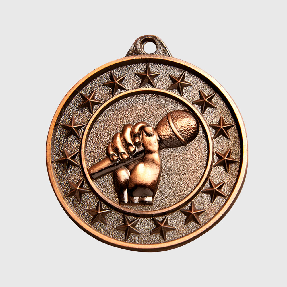 Microphone Starry Medal Bronze 50mm
