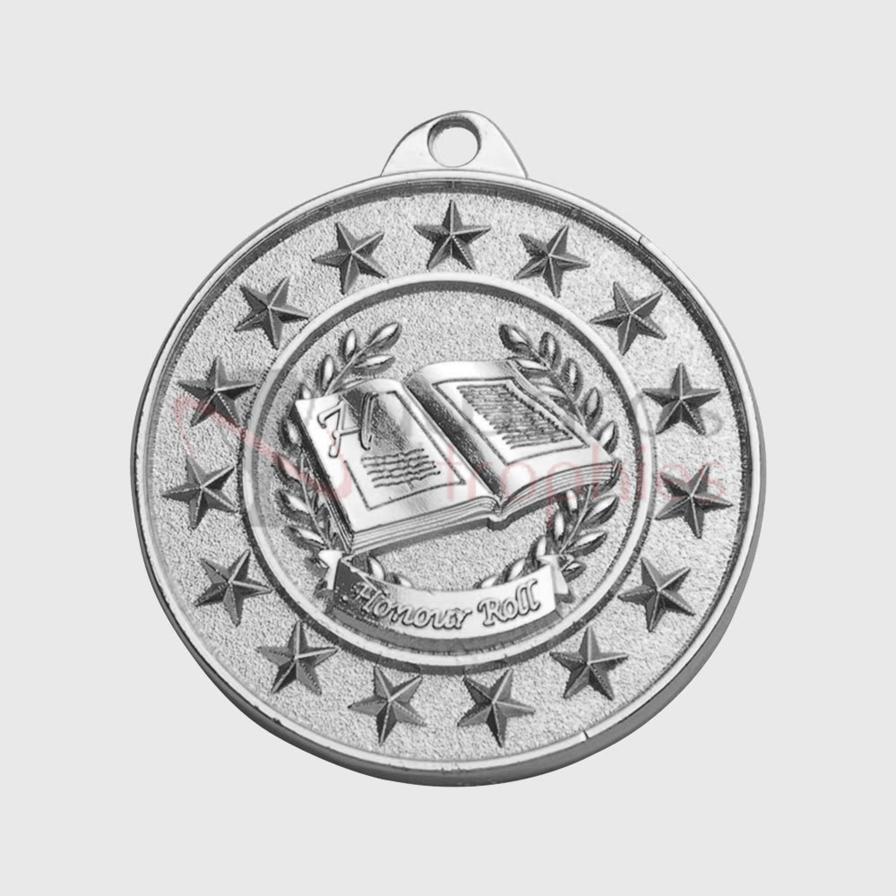 Honour Roll Starry Medal Silver 50mm