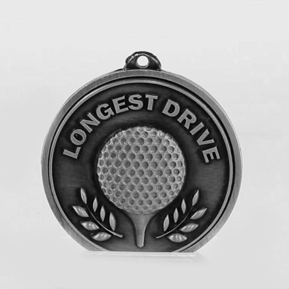 Triumph Longest Drive Medal 55mm Silver