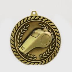 Venture Whistle Medal Gold 60mm