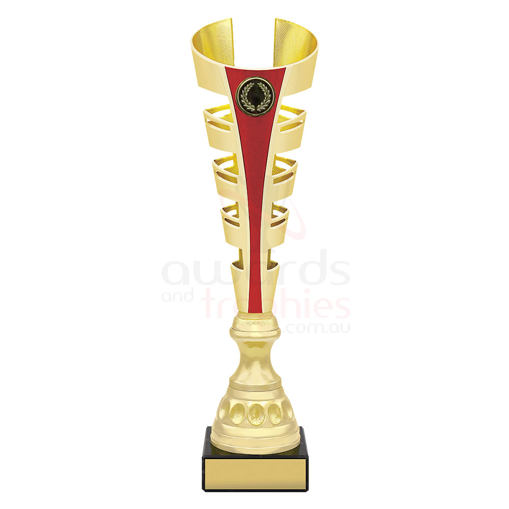 Gauntlet Cup Gold/Red 390mm