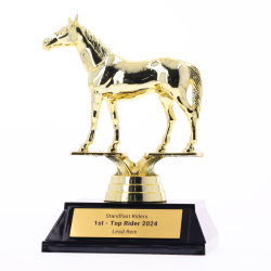 Thoroughbred Horse figurine on base 130mm