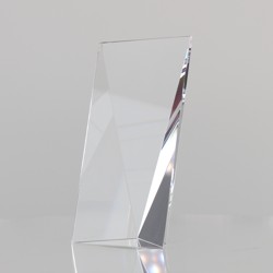 Infiniti Clear Crystal Rectangle 200mm