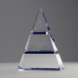 Phoenix Crystal Blue Pyramid