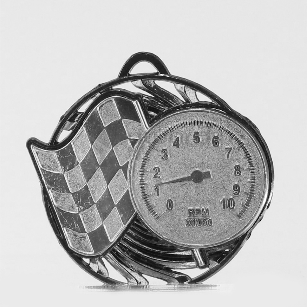 Vortex Motorsport Medal 55mm Silver