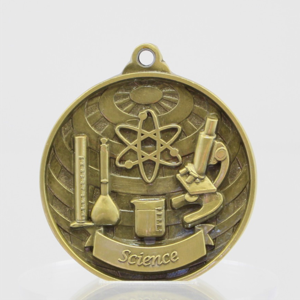 Global Science Medal 50mm Gold 