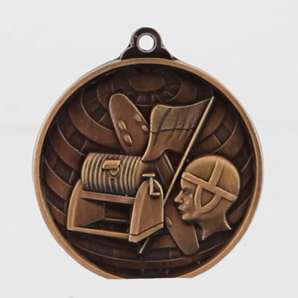 Global Surf Lifesaving Medal 50mm Bronze 