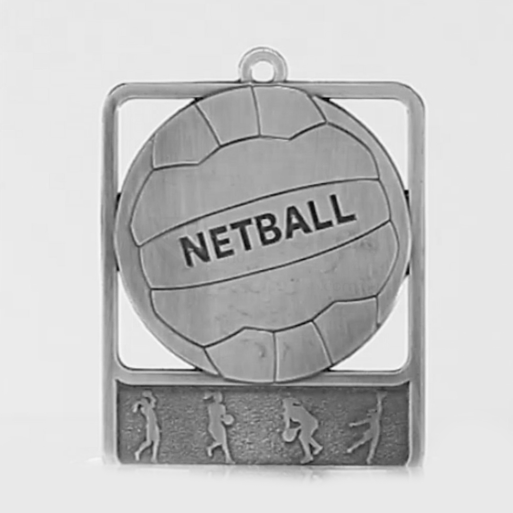 Silhouette Series Netball 60mm Silver