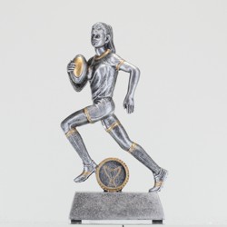 Female Rugby Action Hero 140mm