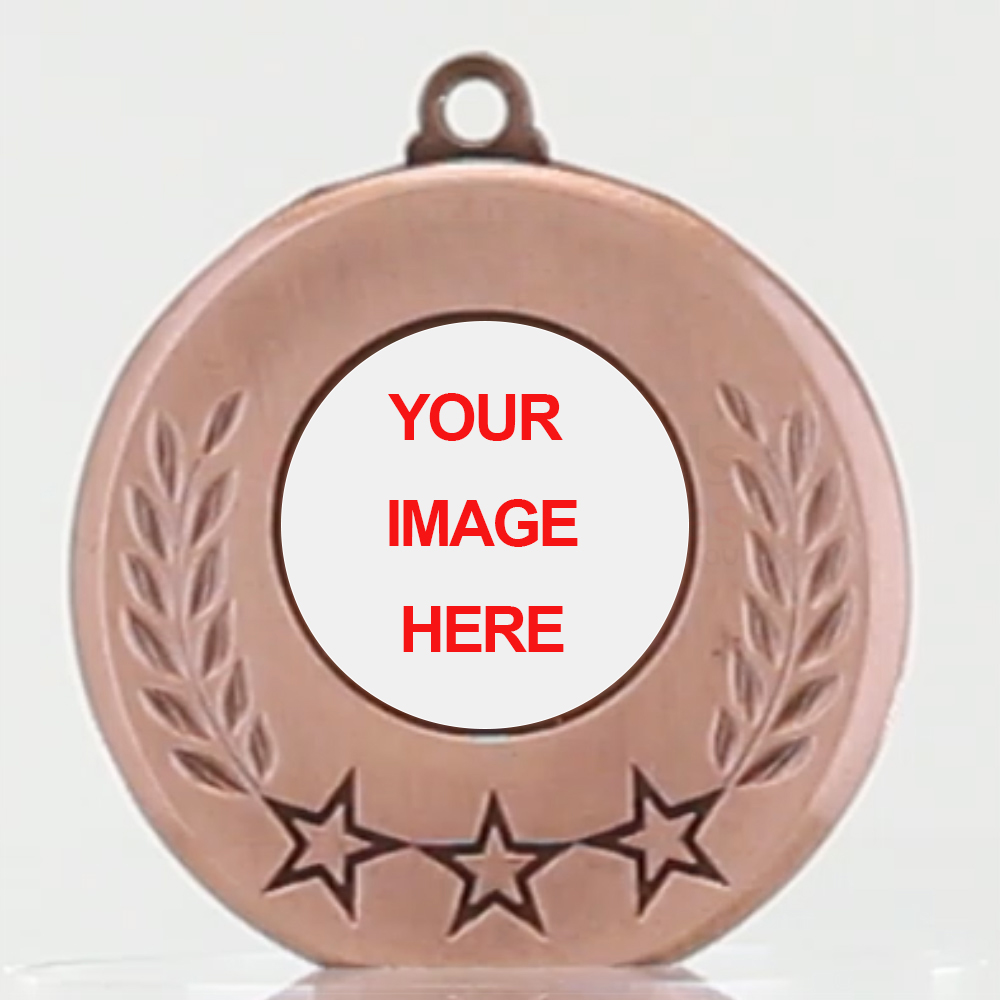 Olympia Personalised Medal 50mm Bronze 