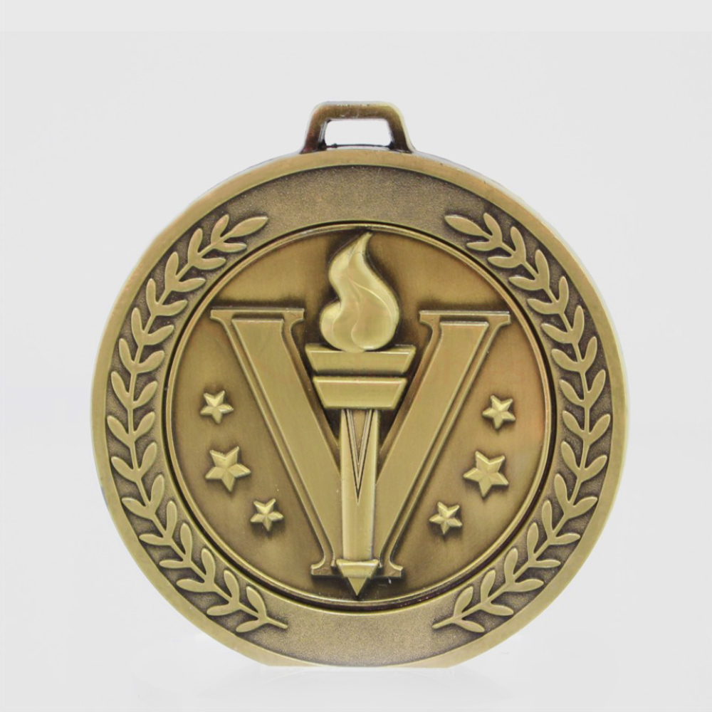 Heavyweight Victory Medal 70mm Gold