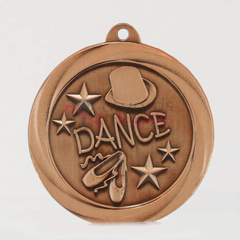 Econo Dance Medal 50mm Bronze