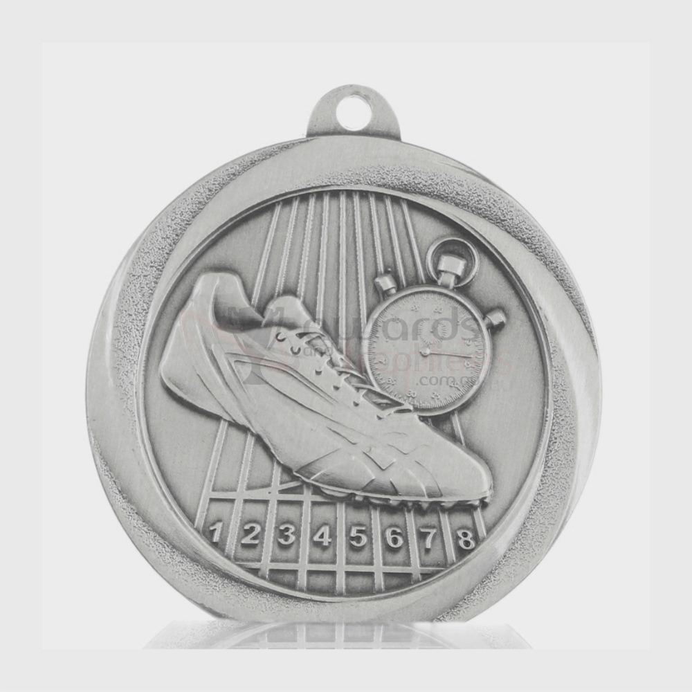 Econo Track Medal 50mm Silver