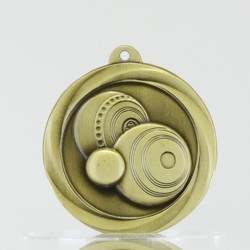 Econo Lawn Bowls Medal 50mm 