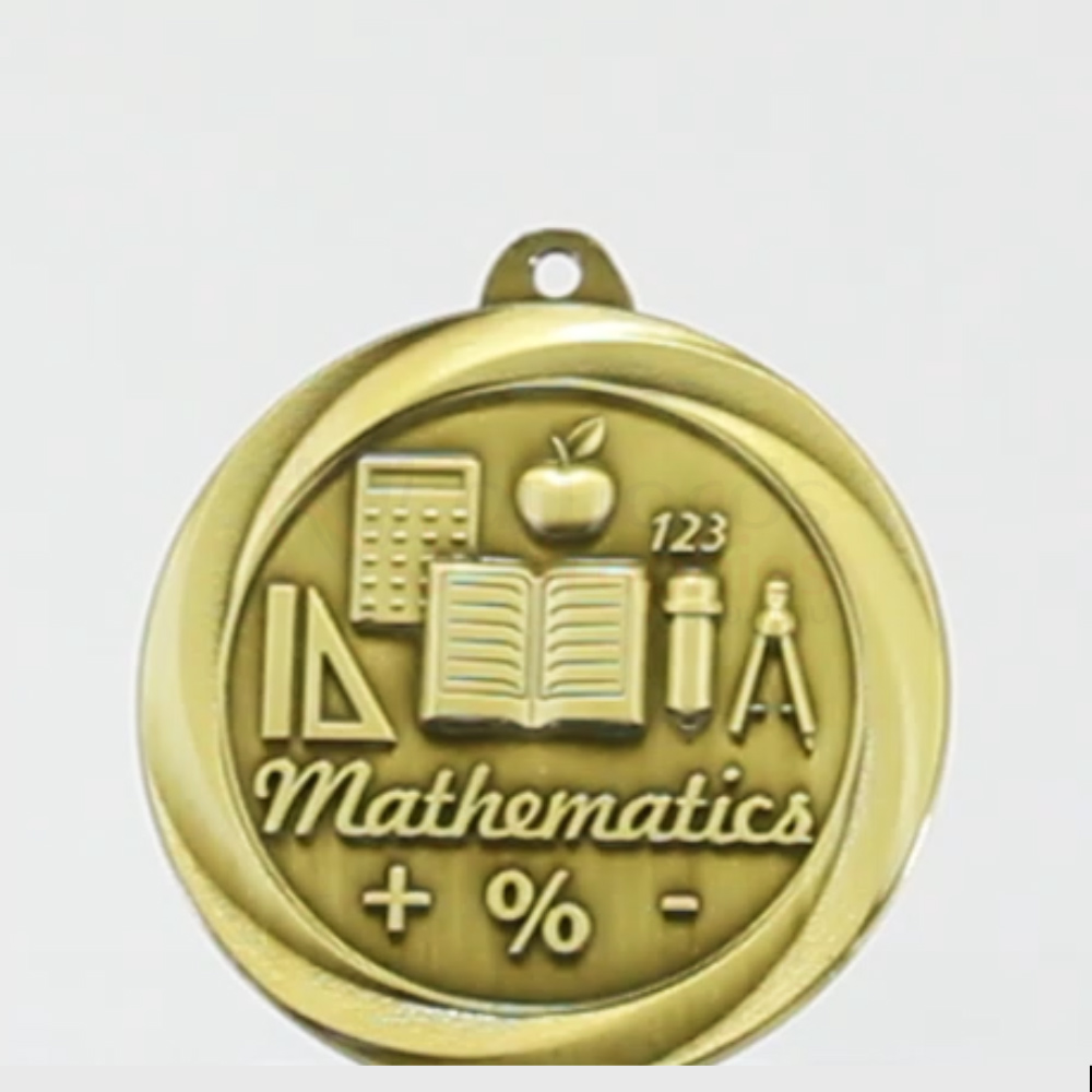 Econo Maths Medal 50mm